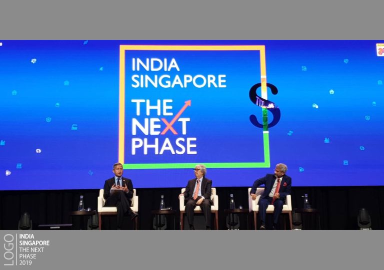 Designing for Diplomacy: Venue Branding for 'India-Singapore: The Next Phase' with EAM S
