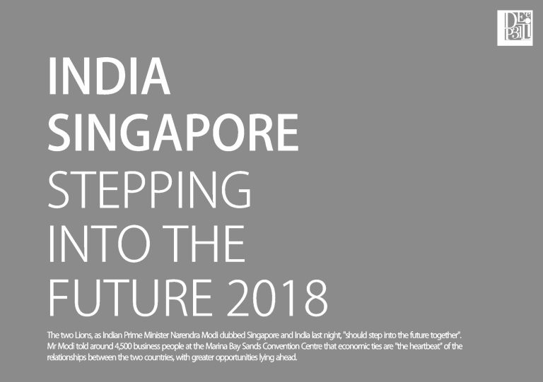 PM Modi Singapore Visit: Event Branding & Logo Design by Deepali