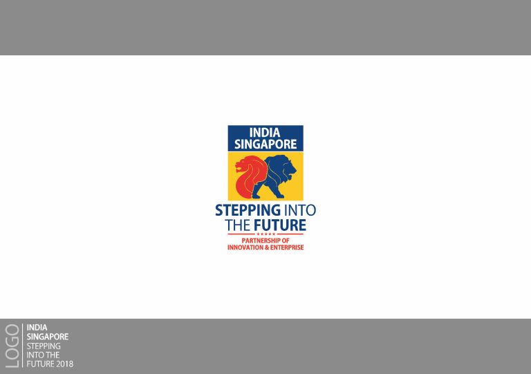 pm-modi-singapore-visit-logo-design-two-lions