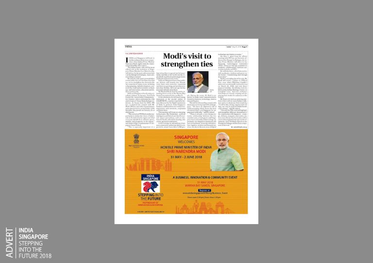 Diplomatic Event Design: PM Narendra Modi in Singapore